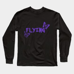 Butterfly FLYING t-shirt classic Long Sleeve T-Shirt